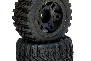 Powerhobby Defender 2.8 Belted Stadium Truck Tires Front Rear 12mm