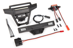Traxxas 9095 LED light set, complete (includes front and rear bumpers with LED lights, 3-volt accessory power supply, and power tap connector (with cable) (fits #9011 body)