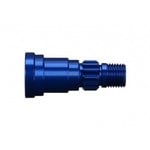 Traxxas 7768 Stub axle, aluminum (blue-anodized) (1) (for use only with #7750X driveshaft)