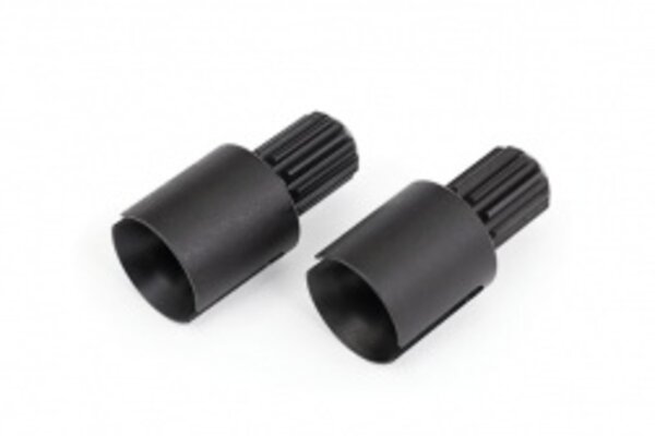 Traxxas 7754R   Drive cup, steel, extreme heavy duty (2)/ 3x8mm CS, heavy duty (2) (use only with #7750X driveshaft) (machined, heat treated)