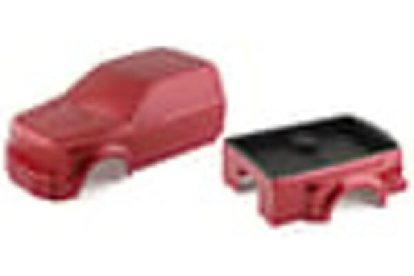 CEN Racing CEGCD0904  CEN Ford F-450 V2 Complete Body Set w/KG1 Decals (Candy Apple Red) (447mm Wheelbase)
