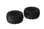 ARRMA ARA550059  dBoots 'Copperhead2 MT' Tire Set Black - Pair