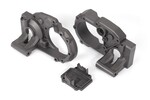 Traxxas 9493 Gearbox halves,  left & right/ differential cover (charcoal gray) Traxxas 9493 Gearbox halves,  left & right/ differential cover (charcoal gray)