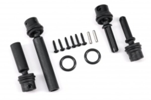 Traxxas 9755  Driveshafts, center, assembled (front & rear)