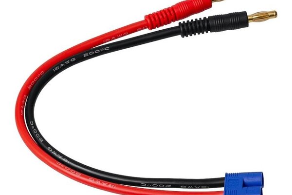 Powerhobby EC3 Charge Lead   Powerhobby EC3 Charge Lead 12AWG Wire