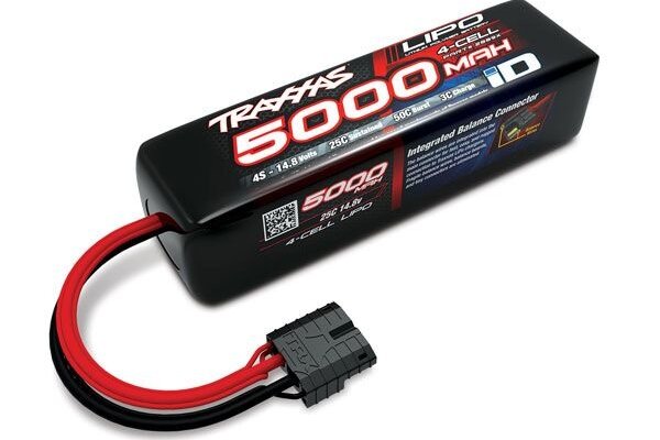 Traxxas 2889X 5000mAh 14.8v 4-Cell 25C LiPo iD® Battery