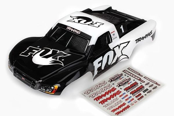 Traxxas 6849 Body, Slash 4X4/Slash, Fox Edition (painted, decals applied)