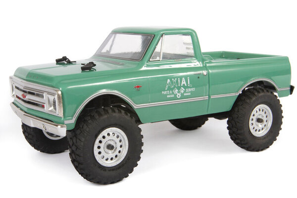 Axial Racing AXI00001T1  SCX24 1967 Chevrolet C10 1/24 4WD-RTR, Light Green