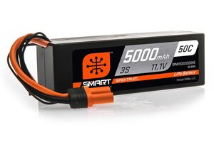 SPM SPMX50003S50H5   5000mAh 3S 11.1V 50C Smart LiPo Hardcase; IC5