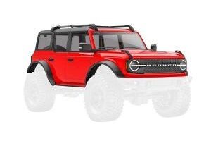 Traxxas 9711-RED  Body, Ford Bronco, complete, red
