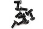 Protek RC PTK-H-2303   RC 4x12mm "High Strength" Flat Head Screws (10)