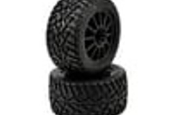 J Concepts JCO30563030  2.8" G-Locs Pre-Mounted Stampede, Yellow Compound