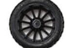 J Concepts JCO30563030  2.8" G-Locs Pre-Mounted Stampede, Yellow Compound