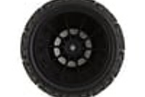 J Concepts JCO4009-3044  JConcepts Slash Pre-Mounted Landmines SC Tires w/Hazard Wheels (2) (Yellow) w/12mm Hex