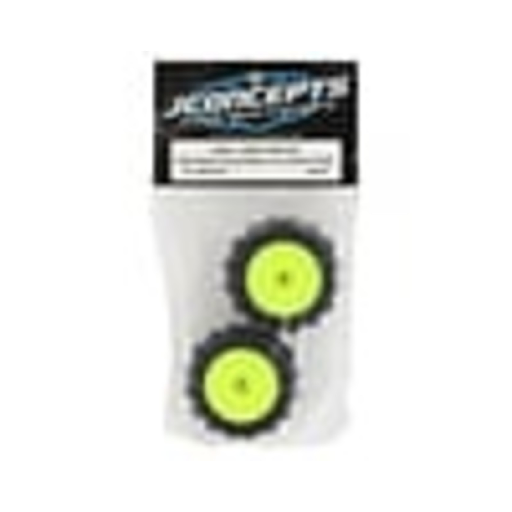 J Concepts JCO4040-2221  Categories related to this product  JConcepts Mini-T 2.0 Animal Pre-Mounted Rear Tires (Yellow) (2) (Green)