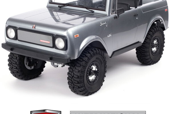 Redcat Racing GEN9-GRAY  REDCAT GEN9 TRAIL TRUCK - 1:10 INTERNATIONAL HARVESTER SCOUT 800A
