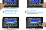 HTRC C150  HTRC LiPo Charger RC Battery Balance Discharger 150W 10A 1-6S AC/DC C150 for NiCd Li-ion Life NiMH LiHV PB Smart Battery