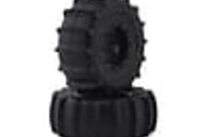 J Concepts JCO31543045  Animal Tires w/ Tremor Wheel Yellow Compound, Pre-Mounted
