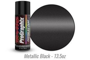 Traxxas 5075X Body paint, ProGraphix™, metallic black (13.5oz)