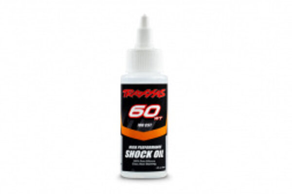 Traxxas 5035 Oil, shock (60 wt, 700 cSt, 60cc) (silicone)