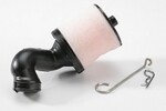Traxxas 5266 Air filter body (high-volume)/ filter support/ cap/ foam filter, pre-filter/ air filter base (angled)/wire mount/hardware (1 each) (TRX® 2.5, 2.5R, 3.3)