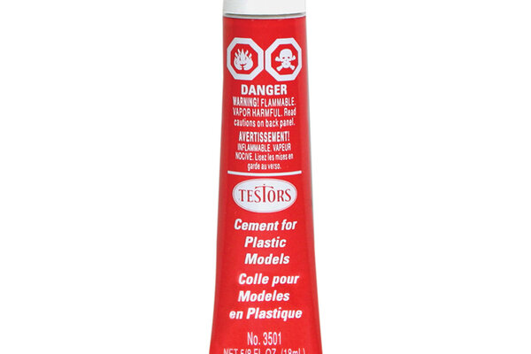 TESTORS Plastic Cement 5/8 oz