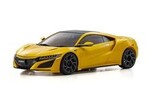 Kyosho KYO32322Y  Mini Z Honda NSX 130R Readyset MR-03 RWD, Yellow Pearl II