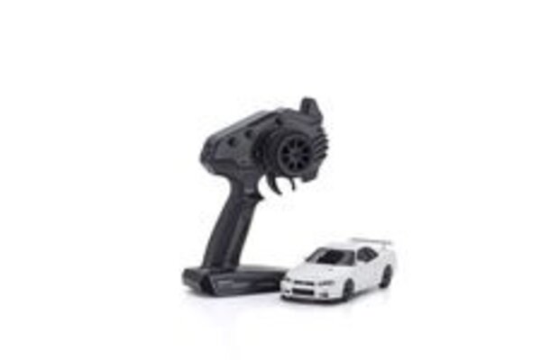 Kyosho KYO32629W  MINI-Z AWD MA-020 Series Readyset Nissan Skyline GT-R V.spec II Nur (R34) White