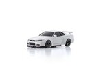 Kyosho KYO32629W  MINI-Z AWD MA-020 Series Readyset Nissan Skyline GT-R V.spec II Nur (R34) White