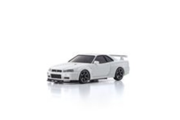Kyosho KYO32629W  MINI-Z AWD MA-020 Series Readyset Nissan Skyline GT-R V.spec II Nur (R34) White