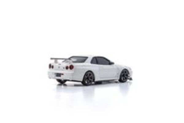 Kyosho KYO32629W  MINI-Z AWD MA-020 Series Readyset Nissan Skyline GT-R V.spec II Nur (R34) White