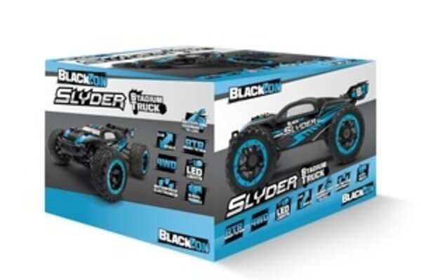 Blackzon BZN540105  Slyder 1/16th RTR 4WD Electric Stadium Truck - Blue