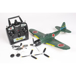 Rage R/C RGRA1306  Mitsubishi A6M Zero Micro RTF Airplane w/PASS System