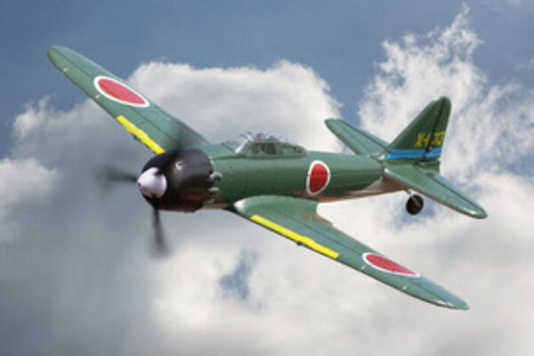 Rage R/C RGRA1306  Mitsubishi A6M Zero Micro RTF Airplane w/PASS System