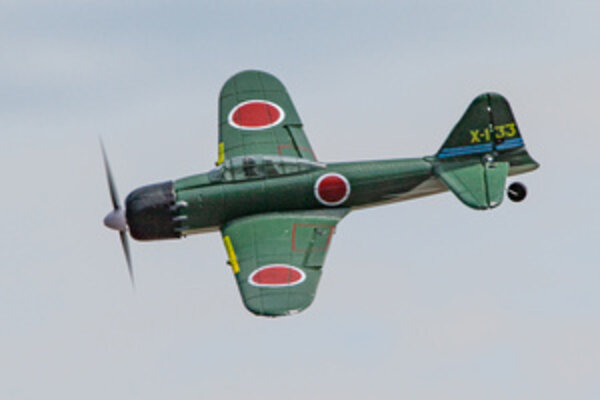 Rage R/C RGRA1306  Mitsubishi A6M Zero Micro RTF Airplane w/PASS System