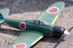 Rage R/C RGRA1306  Mitsubishi A6M Zero Micro RTF Airplane w/PASS System