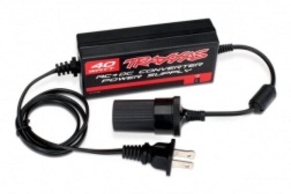 Traxxas 2976 AC to DC converter, 40W