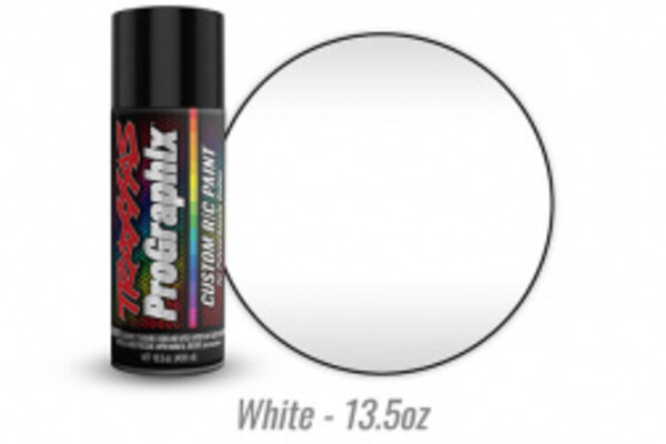 Traxxas 5056X Body paint, ProGraphix™, white (13.5oz)