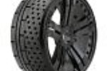 Powerhobby PHT2404-M  Powerhobby 1/8 GT Atomic Belted Pre-Mounted Tires 17mm Medium Compound