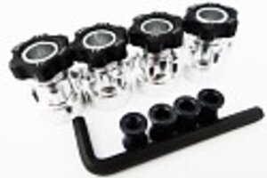 Hot Racing HRAWH17HT01  Wheel Hub Adapters, Aluminum,  Hot Racing 10mm Offset 17mm Hubs 12mm Hex Mount