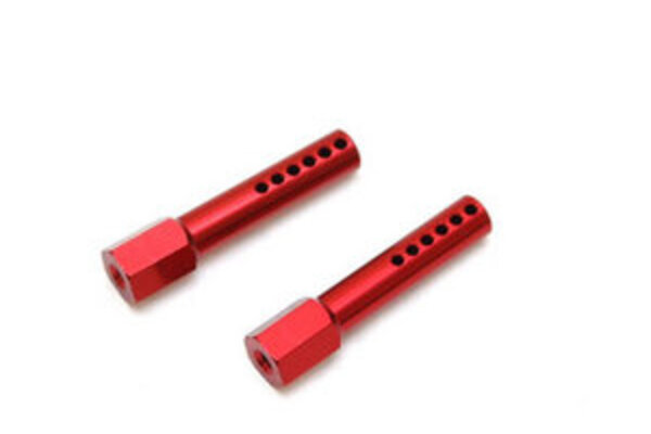 ST Racing Concepts SPTST1914R  FRONT BODY POSTS SLASH / RUSTLER (PAIR) RED