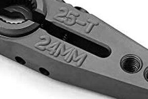 Vanquish Products VPS02410  Vanquish Products Aluminum 24mm Clamping Servo Horn (25T)