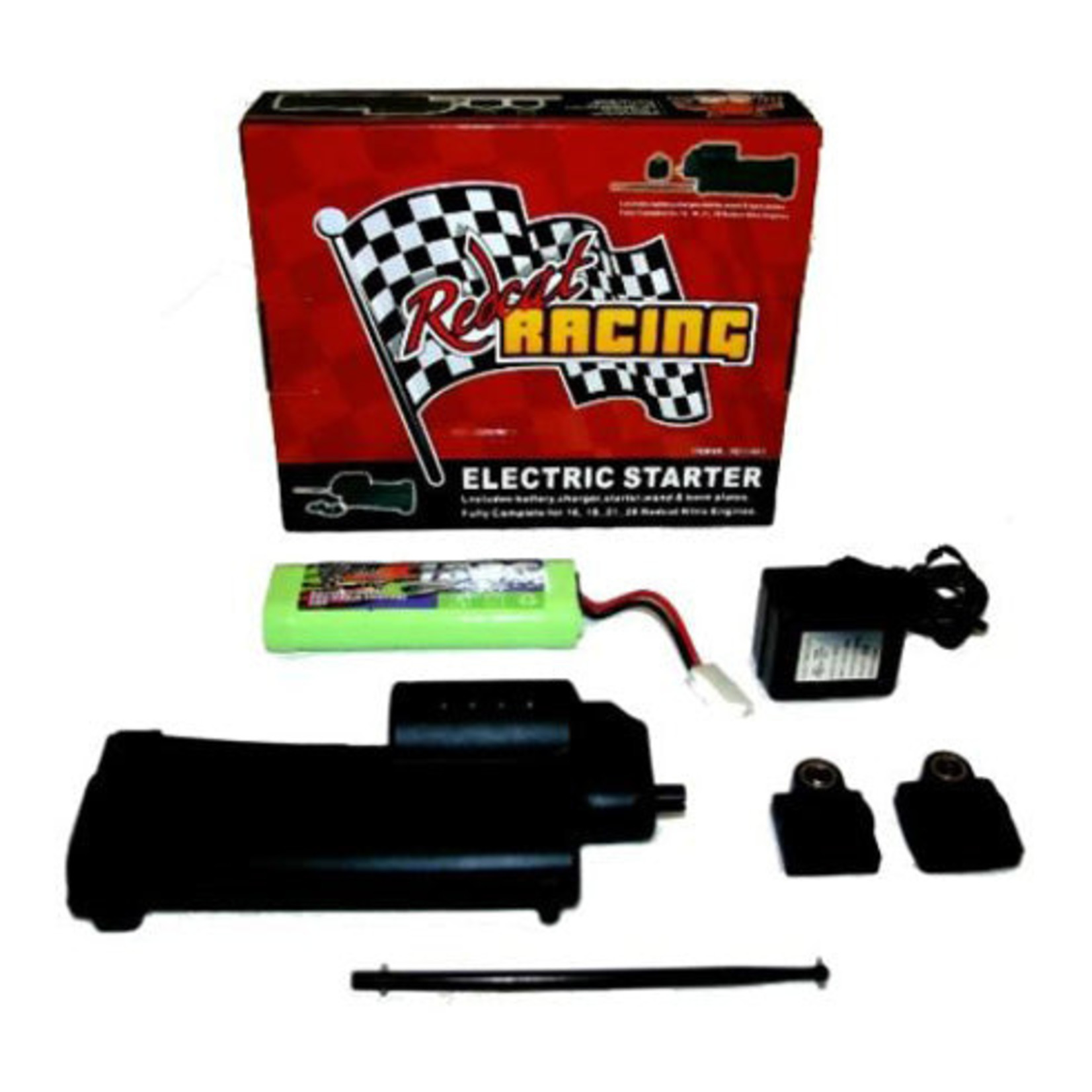 Redcat Racing 70111E-KIT  Electric Starter Kit - Complete with Starter Gun, 2 Back Plates, Battery, Charger and Wand