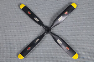 FMM FMMPROP039  Propeller: 7x5.4 4 Bld 800mm P51 V2