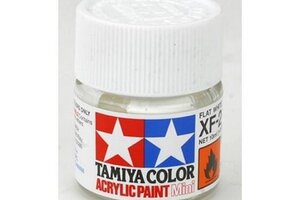 Tamiya TAM81702  Acrylic Mini XF-2 Flat White Paint