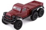 Panda Hobby PHT1862M Panda Hobby Tetra K1 6x6 1/18 RTR Scale Mini Crawler w/2.4GHz Radio (Maroon)