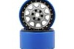 SSD RC SSD00154  SSD RC 2.2 D Hole PL Beadlock Wheels (Silver) (2) (Pro-Line Tires)