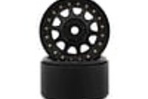 SSD RC SSD00156  SSD RC 2.2 D Hole Beadlock Wheels (Black) (2)