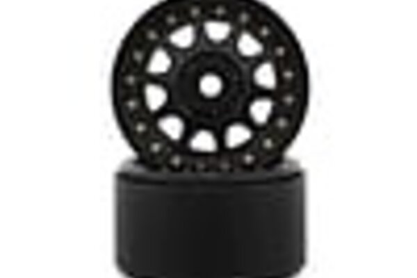 SSD RC SSD00156  SSD RC 2.2 D Hole Beadlock Wheels (Black) (2)
