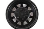 SSD RC SSD00003  SSD RC D Hole 1.9 Steel Beadlock Crawler Wheels (Black) (2)